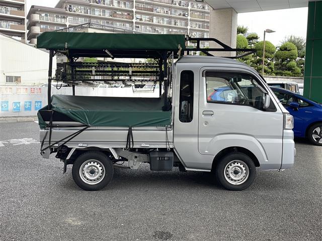 ハイゼットトラック ジャンボ SAIIIt 純正メモリナビ フルセグテレビ BT/SD/AM/FM/iPod コーナーセンサー ドアバイザー ETC LEDライト フォグランプ プリクラッシュ  荷台ライト(9枚目)