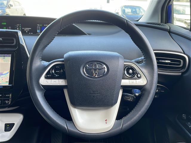 プリウス A ・純正ナビ(DSZT-YC4T)(AM/FM/BT/CD/DVD/フルセグTV)・ブラインドスポットモニター・ヘッドアップディスプレイ・レーダークルーズコントロール・バックカメラ・ドライブレコーダー(9枚目)