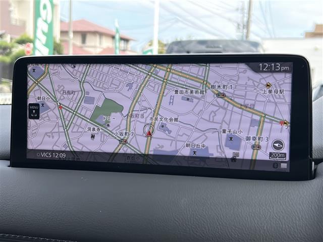 CX-8 XD スポーツアピアランス 禁煙車/ワンオーナー/6人乗り/純正10/25インチSDナビ/フルセグ/Bluetooth/バックカメラ・360°ビューカメラ/SBS/BSM/コーナーセンサー/シートヒーター/シートベンチレーション(4枚目)