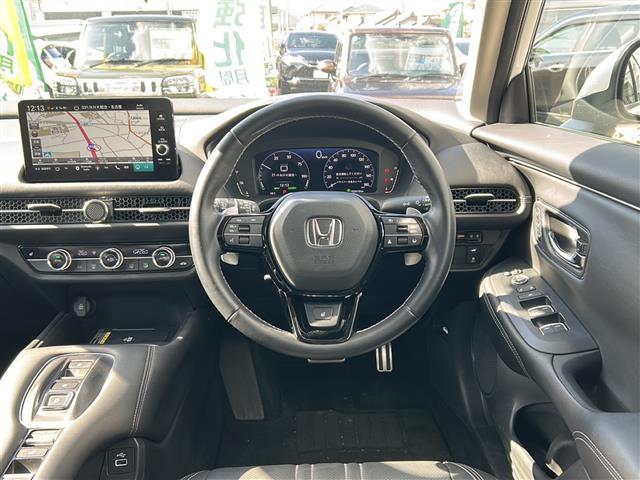 ＺＲ－Ｖ ｅ：ＨＥＶ　Ｚ　／禁煙車／純正９インチナビ／フルセグＴＶ／マルチビューカメラ／ＢＯＳＥプレミアムサウンド／ビルトインＥＴＣ２．０／前後ドラレコ／ホンダセンシング／前席ハ゜ワーシート／前席ヒーター／黒革シート（9枚目）