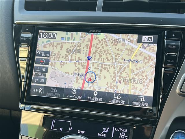プリウスアルファ Sツーリングセレクション 禁煙車/ワンオーナー/ALPINE9インチナビ/ドライブレコーダー/LEDオートライト/純正フロアマット(5枚目)