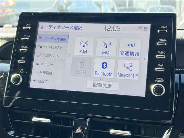 カムリ ＷＳレザーパッケージ　禁煙車／ワンオーナー／９インチディスプレイ／フルセグＴＶ／Ｂｌｕｅｔｏｏｔｈ／バックカメラ・パノラミックビューモニター／前後ドラレコ／ＴＳＳ／ＰＣＳ／ＬＴＡ／ＢＳＭ／本革／シートヒーター（8枚目）