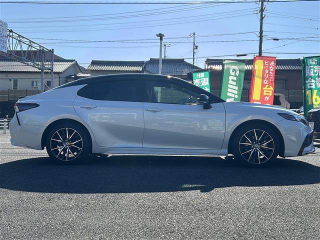 カムリ ＷＳレザーパッケージ　禁煙車／ワンオーナー／９インチディスプレイ／フルセグＴＶ／Ｂｌｕｅｔｏｏｔｈ／バックカメラ・パノラミックビューモニター／前後ドラレコ／ＴＳＳ／ＰＣＳ／ＬＴＡ／ＢＳＭ／本革／シートヒーター（40枚目）