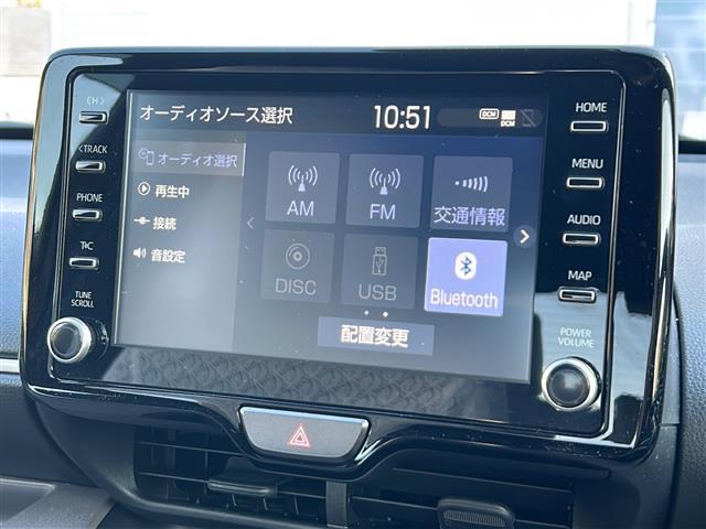ヤリス Ｇ　禁煙車／ワンオーナー／純正８インチディスプレイオーディオ／Ｂｌｕｅｔｏｏｔｈ／ＣＤ・ＤＶＤキット／バックカメラ／ＴＳＳ／ＰＣＳ／ＬＴＡ／レーダークルーズコントロール／シートヒーター（7枚目）