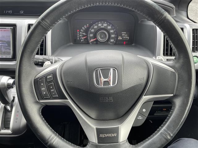 ステップワゴンスパーダ パワーエディション ワンオーナー禁煙車社外7インチSDナビ(AUN-V02)AM/FM/CD/DVD/SD/USB/AUX/TV(フルセグ)ビルトインETCバックカメラステアリングスイッチパドルシフト盗難防止(7枚目)