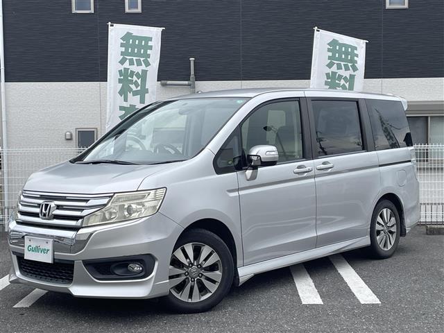 ステップワゴンスパーダ パワーエディション ワンオーナー禁煙車社外7インチSDナビ(AUN-V02)AM/FM/CD/DVD/SD/USB/AUX/TV(フルセグ)ビルトインETCバックカメラステアリングスイッチパドルシフト盗難防止(26枚目)