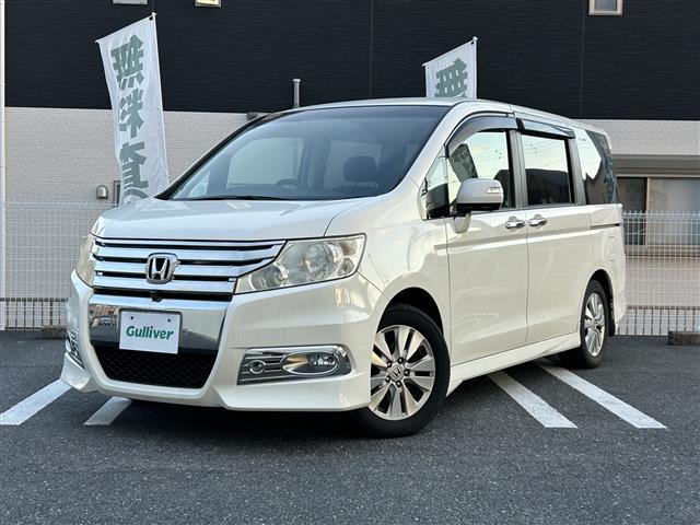 ステップワゴンスパーダ Z ・ディーラーナビ・FM/AM/CD/DVD/ワンセグTV/Bluetooth・全方位カメラ・ビルトインETC・両側パワースライドドア・禁煙車・スペアキー1本・盗難防止装置・横滑り防止装置・電格ミラー(33枚目)