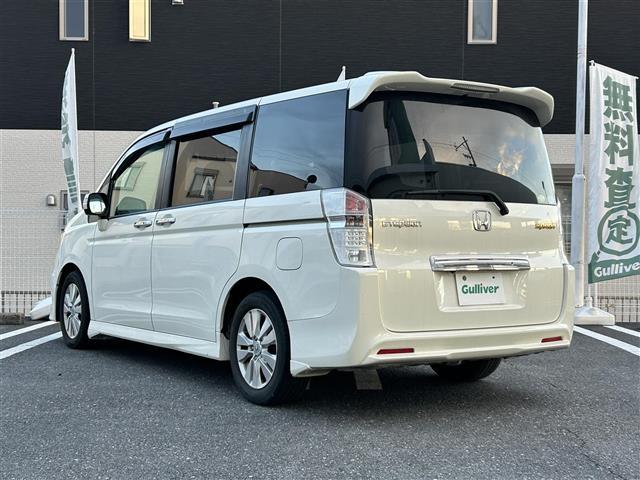 ステップワゴンスパーダ Z ・ディーラーナビ・FM/AM/CD/DVD/ワンセグTV/Bluetooth・全方位カメラ・ビルトインETC・両側パワースライドドア・禁煙車・スペアキー1本・盗難防止装置・横滑り防止装置・電格ミラー(43枚目)