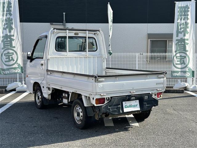 サンバートラック ＴＢ　ワンオーナー　禁煙車　ＭＴ車　４ＷＤ　純正オーディオ　エアコン　パワーステアリング　純正フロアマット　ヘッドライトレベライザー　取扱説明書　保証書（43枚目）