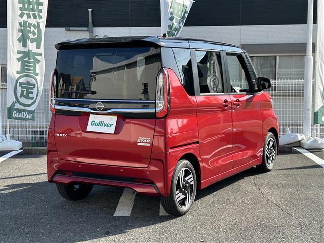 ルークス ハイウェイスター　Ｘ　禁煙車　衝突軽減ブレーキ　レーンディパーチャーアラート　左側パワースライドドア　ハンズフリーオートスライドドア　全方位モニター　セーフティシールドスイッチ　前後コーナーセンサー　ＬＥＤヘッドライト（34枚目）