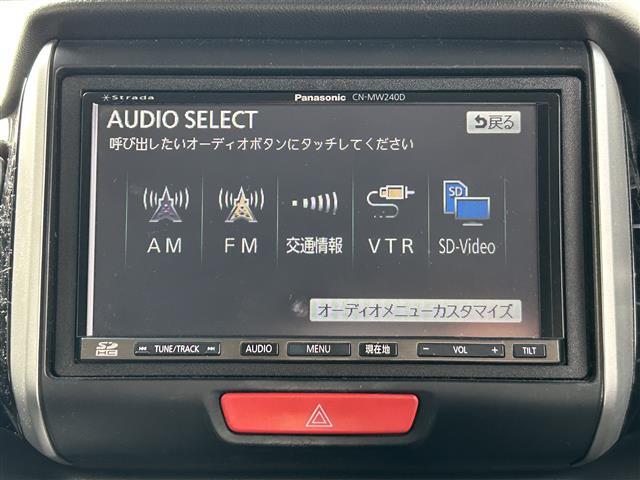 N-BOXカスタム G・ターボパッケージ ・ワンオーナー・社外ナビ・(FM/AM/CD/DVD/フルセグTV)・バックカメラ・禁煙車・両側パワースライドドア・クルーズコントロール・パドルシフト・盗難防止装置・ベンチシート・純正フロアマット(7枚目)