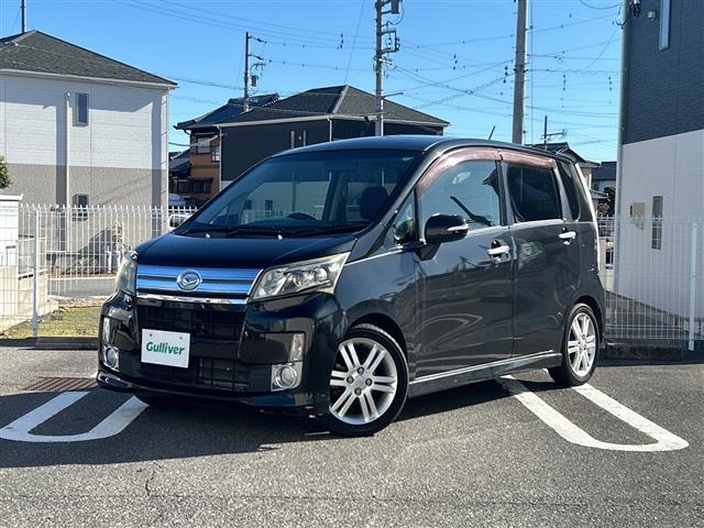 ムーヴ カスタム RS 社外ナビフルセグTVバックカメラETCオートライトMOMOステアリングプッシュスタート純正アルミ純正フロアマット(13枚目)