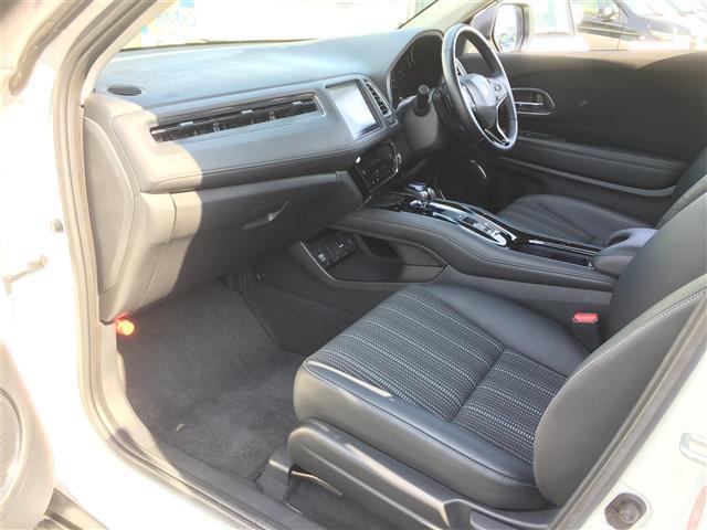 ヴェゼル ハイブリッド 純正8型ナビ/フルセグTV/DVD/音楽録音/Bluetooth/バックカメラ/衝突軽減ブレーキ/レーダークルーズ/レーンキープアシスト/RFP/ハーフレザーシート/シートヒーター/ドラレコ/ETC(37枚目)