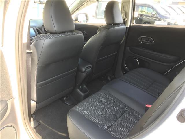 ヴェゼル ハイブリッド 純正8型ナビ/フルセグTV/DVD/音楽録音/Bluetooth/バックカメラ/衝突軽減ブレーキ/レーダークルーズ/レーンキープアシスト/RFP/ハーフレザーシート/シートヒーター/ドラレコ/ETC(39枚目)