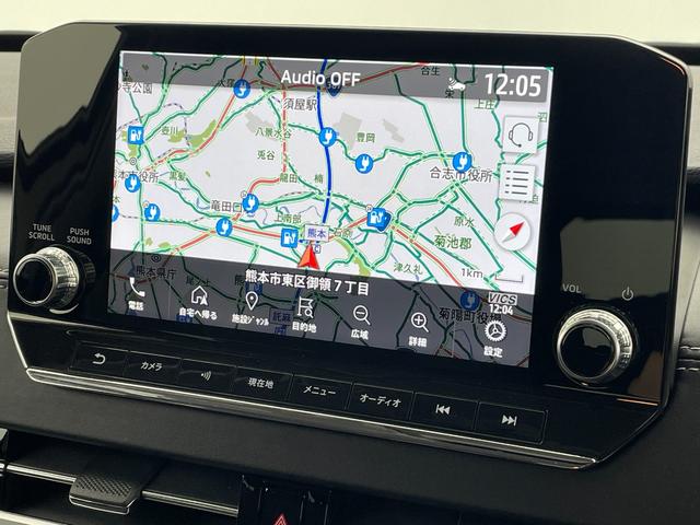 Ｇ　純正９インチナビ　ＢＴ／ＤＴＶ／ＡｐｐｌｅＣａｒＰｌａｙ／ａｎｄｒｏｉｄａｕｔｏ　全方位カメラ　衝突軽減　ソナー　ＢＳＭ　ＡＣＣ　ＥＴＣ　半革シート　パワーシート　シートヒーター　ＪＡＯＳマッドガード(17枚目)