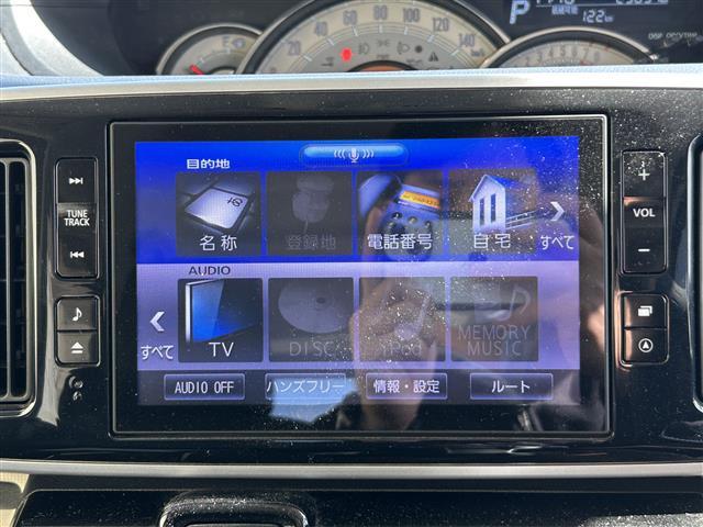 ムーヴキャンバス ＧブラックインテリアＶＳ　ＳＡＩＩＩ　純正ＳＤナビ（ＣＤ／ＤＶＤ／ＢＴ／フルセグ）☆全方位カメラ☆衝突軽減システム☆レーンアシスト☆両側パワースライドドア☆シートヒーター☆ステアリングスイッチ☆オートライト☆ＥＴＣ☆ドラレコ（2枚目）