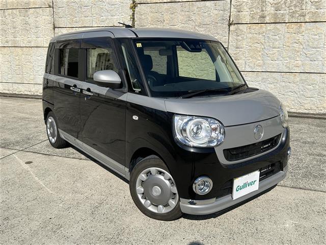 ムーヴキャンバス ＧブラックインテリアＶＳ　ＳＡＩＩＩ　純正ＳＤナビ（ＣＤ／ＤＶＤ／ＢＴ／フルセグ）☆全方位カメラ☆衝突軽減システム☆レーンアシスト☆両側パワースライドドア☆シートヒーター☆ステアリングスイッチ☆オートライト☆ＥＴＣ☆ドラレコ（5枚目）