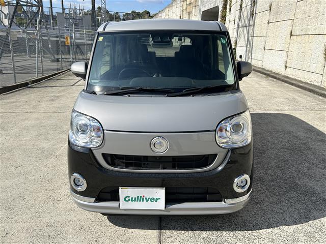 ムーヴキャンバス ＧブラックインテリアＶＳ　ＳＡＩＩＩ　純正ＳＤナビ（ＣＤ／ＤＶＤ／ＢＴ／フルセグ）☆全方位カメラ☆衝突軽減システム☆レーンアシスト☆両側パワースライドドア☆シートヒーター☆ステアリングスイッチ☆オートライト☆ＥＴＣ☆ドラレコ（6枚目）