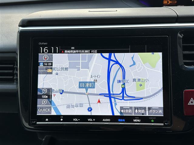 ステップワゴンスパーダ スパーダ　ホンダセンシング　純正９インチナビ（ＣＤ／ＤＶＤ／ＢＴ／フルセグ）☆バックカメラ☆フリップダウンモニター☆衝突軽減システム☆レーンアシスト☆レーダークルーズ☆ＥＴＣ☆両側パワースライドドア☆パドルシフト（9枚目）