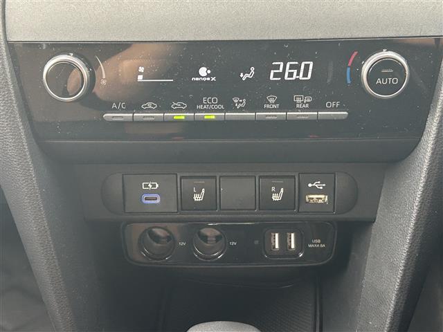 ヤリスクロス ハイブリッドZ アドベンチャー ワンオーナー☆純正ディスプレイオーディオ(Bluetooth/フルセグ)☆バックカメラ☆衝突軽減システム☆レーンアシスト☆BSM☆ACC☆ETC☆ハーフレザーシート☆パワーシート☆シートヒーター(27枚目)