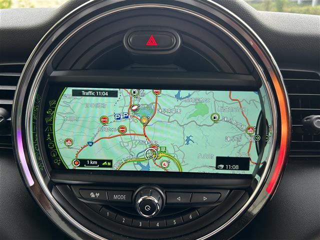 ＭＩＮＩ クーパー　純正ＨＤＤナビ（Ｂｌｕｅｔｏｏｔｈ／ＡＵＸ）☆ＥＴＣ☆アイドリングストップ☆電動格納ミラー☆プッシュスタート☆ＭＴモード☆純正１５インチＡＷ（2枚目）