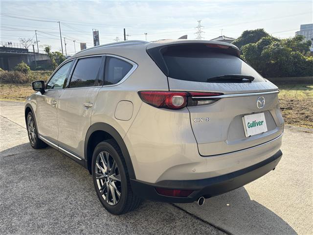 CX-8 25S Lパッケージ 純正DA☆全方位カメラ☆衝突軽減☆BOSEサウンド☆レーンアシスト☆BSM☆ACC☆ETC☆レザーシート☆パワーシート☆シートヒーター/エアシート☆HUD☆ステアリングスイッチ☆純正19インチAW(43枚目)