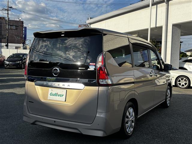 セレナ Ｘ　福祉車両／サイドリフト＋リア全自動リフター／１オーナー／純９型ナビ／全方位カメラ／前後ドラレコ／エマージェンシーブレーキ／車線逸脱警報／コーナーセンサー／ＢＳＭ／クルコン／両パワスラ／ＥＴＣ２．０（5枚目）