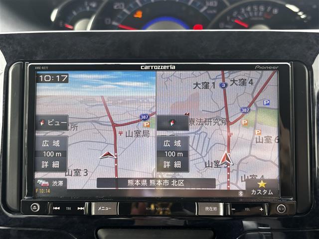 タント カスタムＲＳ　トップエディションＳＡＩＩ　社外ナビ／バックカメラ／フリップダウンモニター／衝突軽減ブレーキ／前後ドライブレコーダー／両側パワースライドドア／ＥＴＣ／スマートキー／ＬＥＤオートライト／フォグランプ／純正１５インチＡＷ（10枚目）