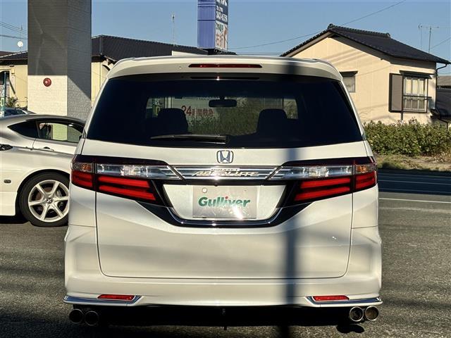 オデッセイ アブソルート・EX 純正ナビ/全方囲カメラ/バックカメラ/後席用モニター/両側パワースライドドア/クルーズコントロール/パドルシフト/アイドリングストップ/ビルトインETC/フルセグTV/Bluetooth/CD/DVD(5枚目)