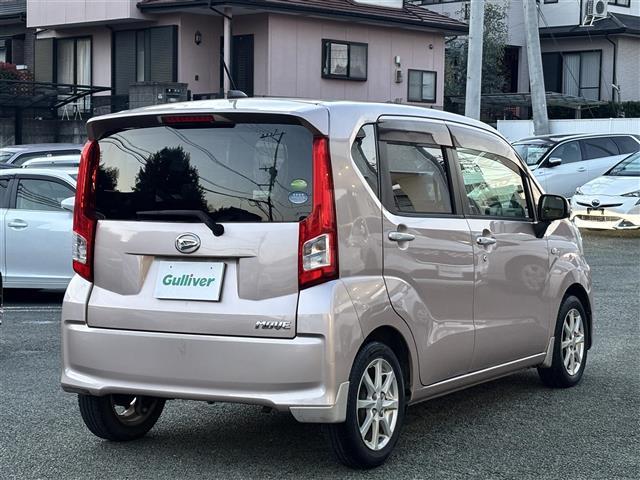 ムーヴ X 純正ナビ/ワンセグTV/CD/純正14インチアルミホイル/オートライト/プッシュスタート/純正フロアマット/純正ドアバイザー/横滑り防止/盗難防止装置/保証書/取扱説明(3枚目)