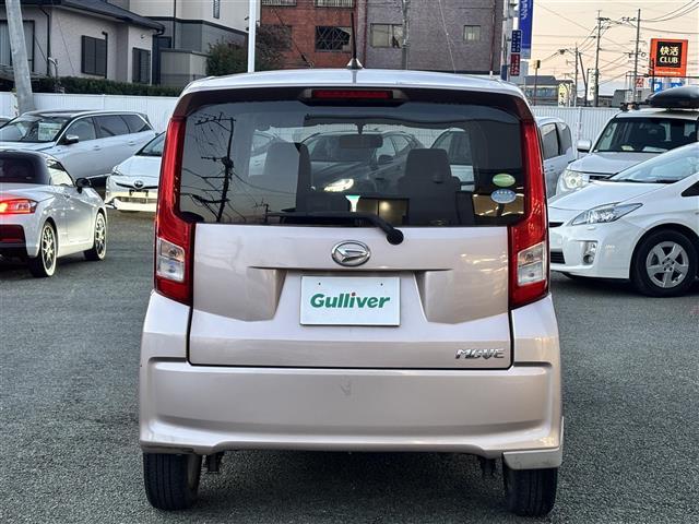 ムーヴ X 純正ナビ/ワンセグTV/CD/純正14インチアルミホイル/オートライト/プッシュスタート/純正フロアマット/純正ドアバイザー/横滑り防止/盗難防止装置/保証書/取扱説明(5枚目)