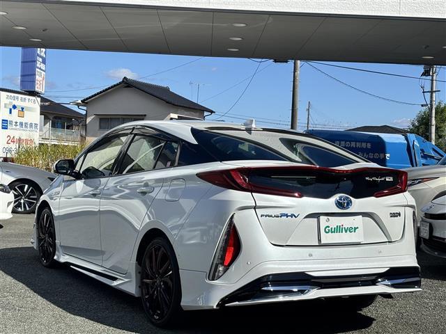 プリウスPHV A モデリスタエアロ/1オナ/社外ナビ/全周囲カメラ/レーダークルコン/衝突軽減/レーンキープ/コーナーセンサー/PKSB/BSM/社外18インチAW/フルセグTV/Bluetooth/CD/DVD(33枚目)