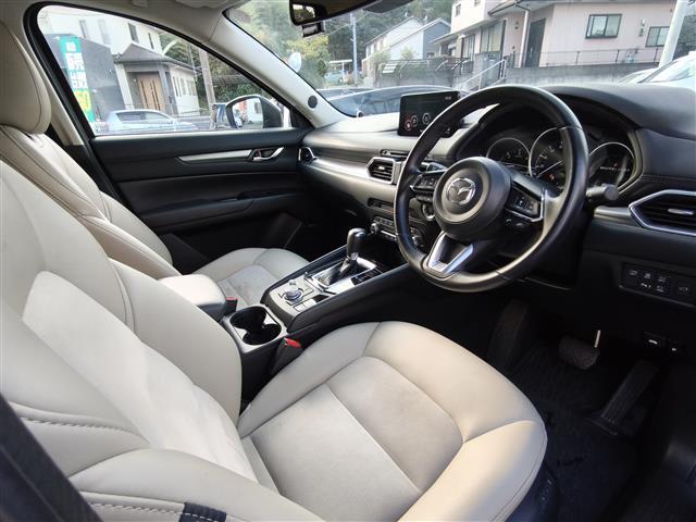 CX-5 XD シルクベージュセレクション BOSE/純正ナビ/360°カメラ/前後ドライブレコーダー/レーダークルコン/パドルシフト/スマートシティブレーキサポート/レーンキープアシスト/BSM/白ハーフレザーシート/純正19インチAW(13枚目)