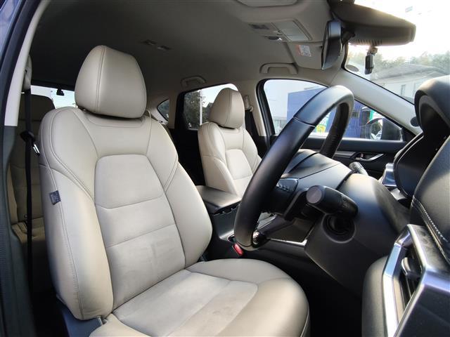 CX-5 XD シルクベージュセレクション BOSE/純正ナビ/360°カメラ/前後ドライブレコーダー/レーダークルコン/パドルシフト/スマートシティブレーキサポート/レーンキープアシスト/BSM/白ハーフレザーシート/純正19インチAW(14枚目)