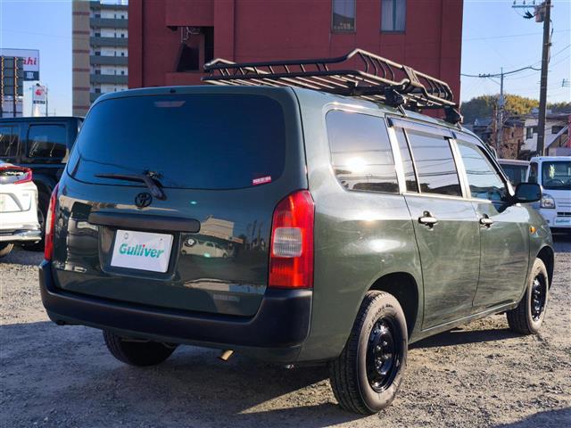 プロボックスバン ＧＬ　インチアップ／全塗装／ＴＯＹＯＴＡフロントグリル／ルーフキャリアＴｅｒｚｏ／社外メモリナビ／革調シートカバー／社外ウッドハンドル／社外ＬＥＤヘッドライト／ドライブレコーダー／ＥＴＣ（3枚目）