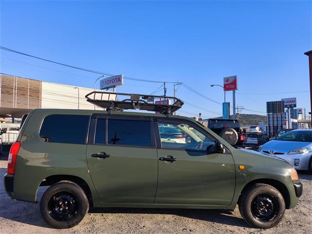 プロボックスバン ＧＬ　インチアップ／全塗装／ＴＯＹＯＴＡフロントグリル／ルーフキャリアＴｅｒｚｏ／社外メモリナビ／革調シートカバー／社外ウッドハンドル／社外ＬＥＤヘッドライト／ドライブレコーダー／ＥＴＣ（7枚目）