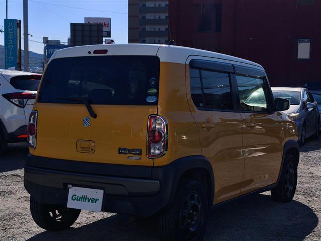 ハスラー Ｆリミテッド　ＳＤナビ／フルセグＴＶ／ＢＴ／ＣＤ／ＤＶＤ／バックカメラ／シートヒーター／ステアリングスイッチ／アイドリングストップ／衝突軽減ブレーキ／プッシュスタート／スマートキー／オートライト（3枚目）