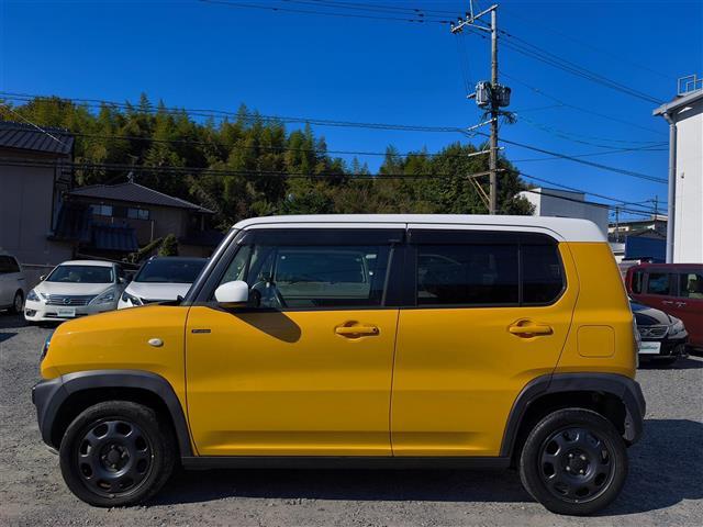 ハスラー Ｆリミテッド　ＳＤナビ／フルセグＴＶ／ＢＴ／ＣＤ／ＤＶＤ／バックカメラ／シートヒーター／ステアリングスイッチ／アイドリングストップ／衝突軽減ブレーキ／プッシュスタート／スマートキー／オートライト（6枚目）