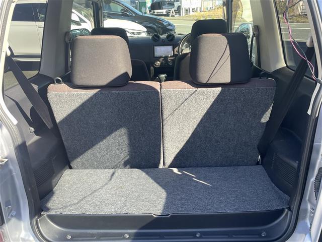 パジェロミニ エクシード SDナビ/ワンセグテレビ/CD/DVD/ETC/純正15インチアルミホイール/背面タイヤ/ルーフレール/ターボ/4WD/フロアマット/フォグライト/ドアバイザー/キーレス/スペアキー/フルフラット(17枚目)