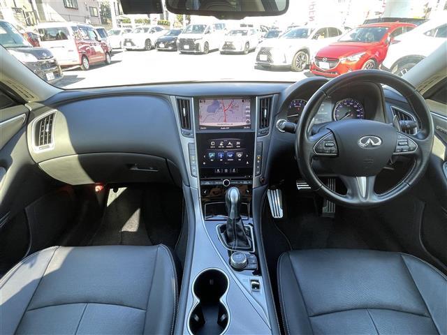 スカイライン ３５０ＧＴ　ハイブリッド　タイプＳＰ　純正ナビ／アラウンドビューモニター／黒レザーシート／パワーシート／シートヒーター／クルーズコントロール／ステアリングスイッチ／フルセグＴＶ／ＢＴ／ＣＤ／ＤＶＤ／ＥＴＣ／前後ドライブレコーダー（35枚目）