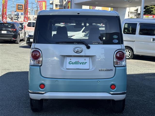 ムーヴキャンバス Ｇメイクアップ　ＳＡＩＩ　純正オーディオ／ＣＤ／ＵＳＢ／両側パワースライドドア／衝突被害軽減ブレーキ／アイドリングストップ／前ドライブレコーダー／ＥＴＣ／オートライト／プッシュスタート／純正フロアマット（5枚目）