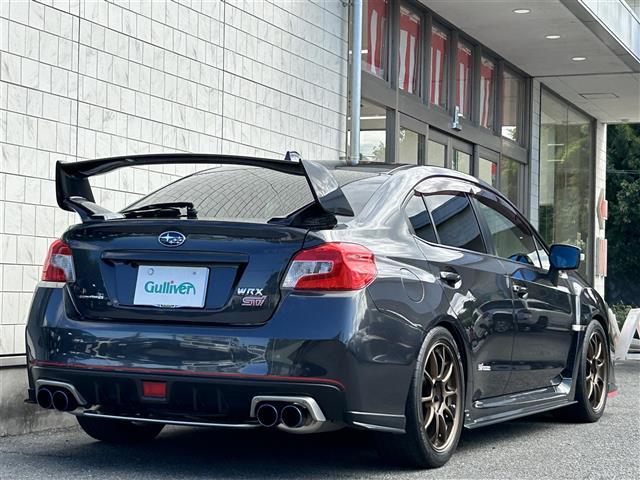 ＷＲＸ ＳＴＩ ＳＴＩ　ワンオーナー　禁煙　６ＭＴ　ＳＴｉエアロキット　スタイリッシュＰＫＧ　ＲＡＹＳ鍛造１８インチ　ＨＫＳマフラー　オーリンズ車高調　ＲＥＣＡＲＯシート　リアウイング　ＯＰナビＴＶ　１年毎ディーラー記録簿（3枚目）