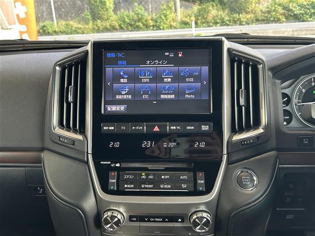 ランドクルーザー ZX ワンオーナー 禁煙 後期 メーカーナビ マルチテレインモニター OPパワーバックドア OPルーフレール BSM レザー シートヒーター/クーラー 追従クルコン 衝突軽減 レーンキープ LEDライト(15枚目)