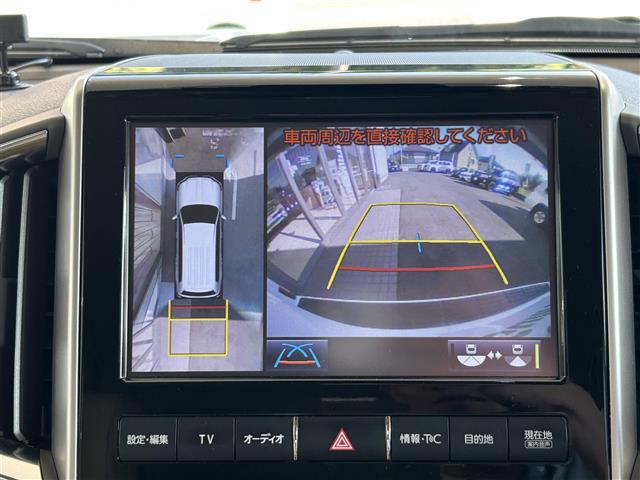 ランドクルーザー ＡＸ　Ｇセレクション　後期・禁煙・メーカーナビ・パノラミックビュー・ベージュレザー・シートヒーター・ステアリングヒーター・ウッドコンビステア・衝突軽減・追従クルコン・クロールコントロール・センターデフロック・ＬＥＤライト（12枚目）