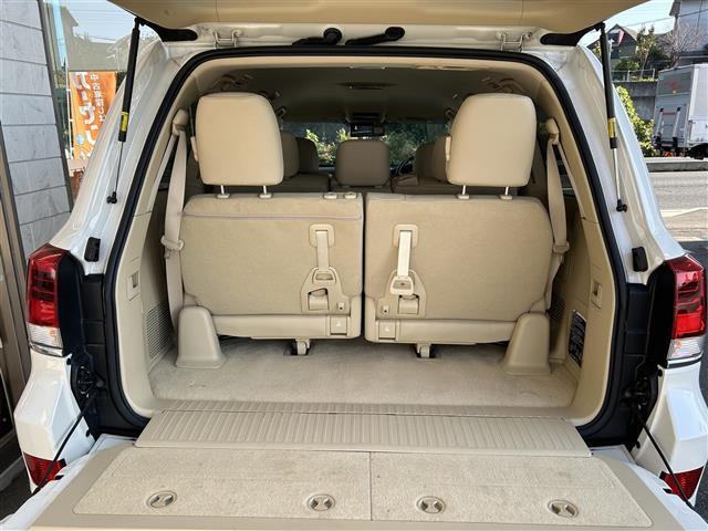 ランドクルーザー ＡＸ　Ｇセレクション　後期・禁煙・メーカーナビ・パノラミックビュー・ベージュレザー・シートヒーター・ステアリングヒーター・ウッドコンビステア・衝突軽減・追従クルコン・クロールコントロール・センターデフロック・ＬＥＤライト（34枚目）