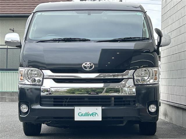 ハイエースワゴン GL 禁煙 4WD ベッドキット フローリングフロア ZERO break16インチ グッドイヤータイヤ ナビTV 後席モニター 電動スライド 黒木目インテリア コンビステア クリフォードセキュリティ(2枚目)