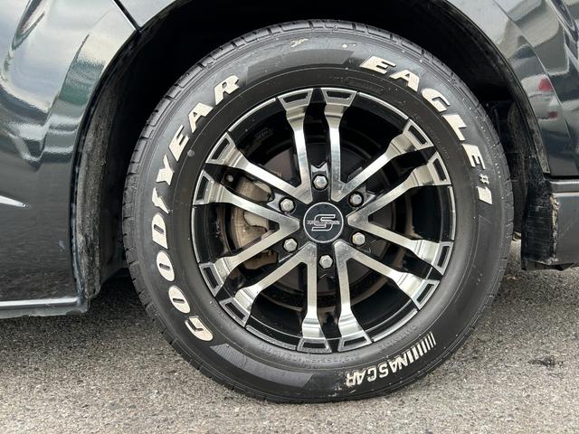 ハイエースワゴン ＧＬ　１オナ　禁煙　４ＷＤ　ベッドキット　フローリングフロア　ＺＥＲＯ　ｂｒｅａｋ１６インチ　グッドイヤータイヤ　ナビ　後席モニター　電動スライド　黒木目インテリア　コンビステア　クリフォードセキュリティ（43枚目）