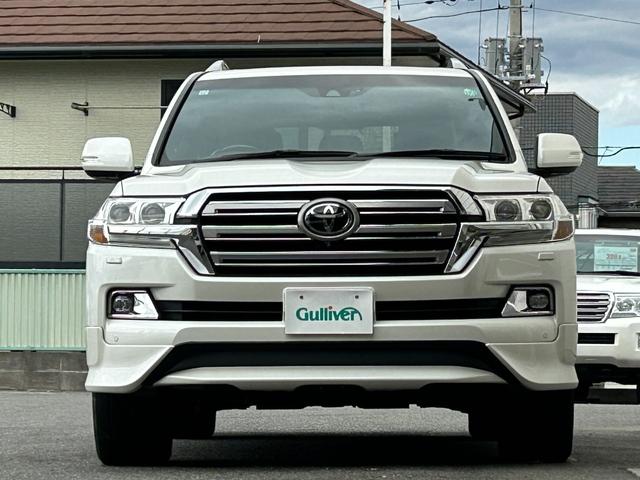 ランドクルーザー ZX 後期 禁煙 純正エアロキット メーカーナビ 後席モニタ 後期・禁煙・純正エアロキット・メーカーナビ・パノラミックビューモニター・後席モニター・ブラインドスポット・サンルーフ・レザー・シートヒーター/クーラー・ステアヒーター・衝突軽減・追従クルコン(8枚目)