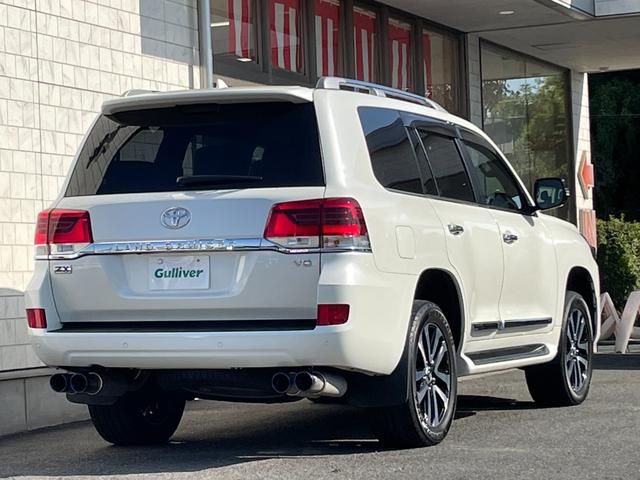 ランドクルーザー ZX G-フロンティア 後期 禁煙 モデリスタエアロ 後席M 特別仕様車・後期・禁煙・車検2年・モデリスタエアロ・メーカーナビ/後席モニター・クールBOX・ルーフレール・パノラミックビュー・ブラインドスポット・センターデフロック・衝突軽減・追従クルコン(5枚目)