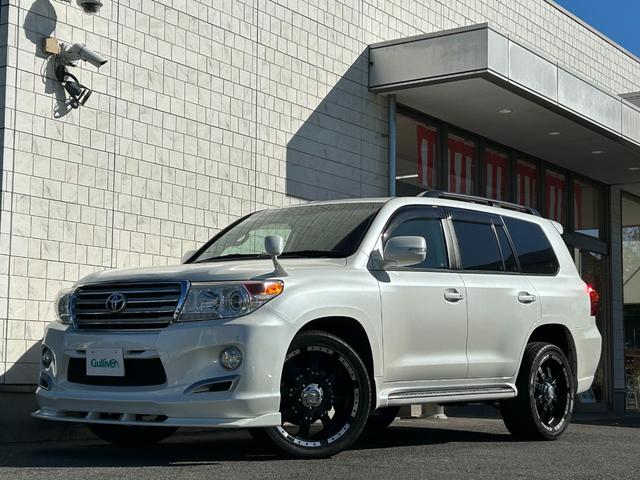 ランドクルーザー ＡＸ　中期　ＯＰサンルーフ　２２インチアルミ　エアロキット　ワンオーナー・中期・禁煙・ＯＰサンルーフ・ＯＰルーフレール・ＵＬＴＲＡモータースポーツ２２インチ・エルフォードエアロキット・モデリスタリアスポイラー・ＥＣＬＩＰＳＥナビ・ＡＬＰＩＮＥ後席モニター（8枚目）